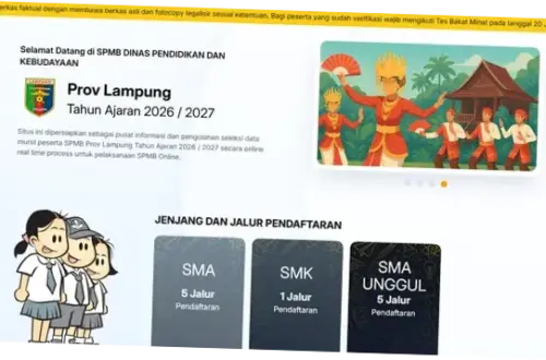 SPMB Lampung 2026: Jadwal, Tata Cara, dan Ketentuan Pendaftaran