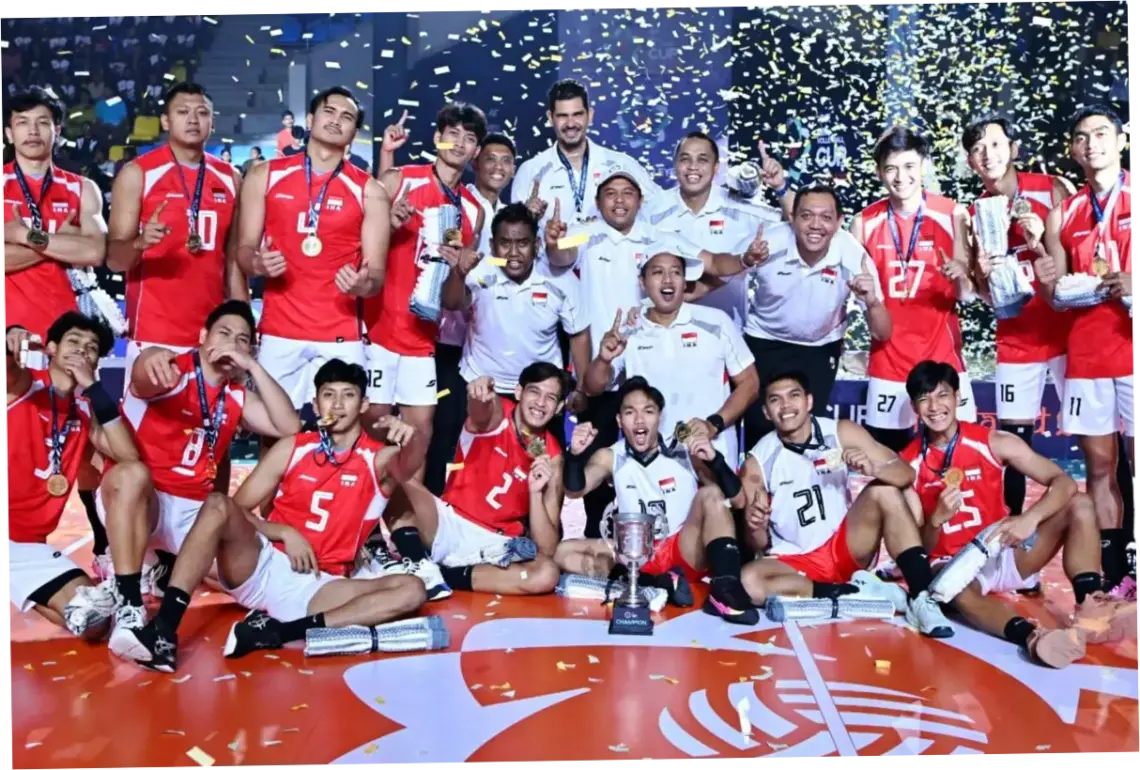 Timnas Voli Indonesia Raih Gelar Juara AVC Men's Cup 2026
