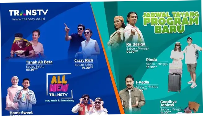 Trans TV: Tayangan yang Menghibur dan Menginspirasi
