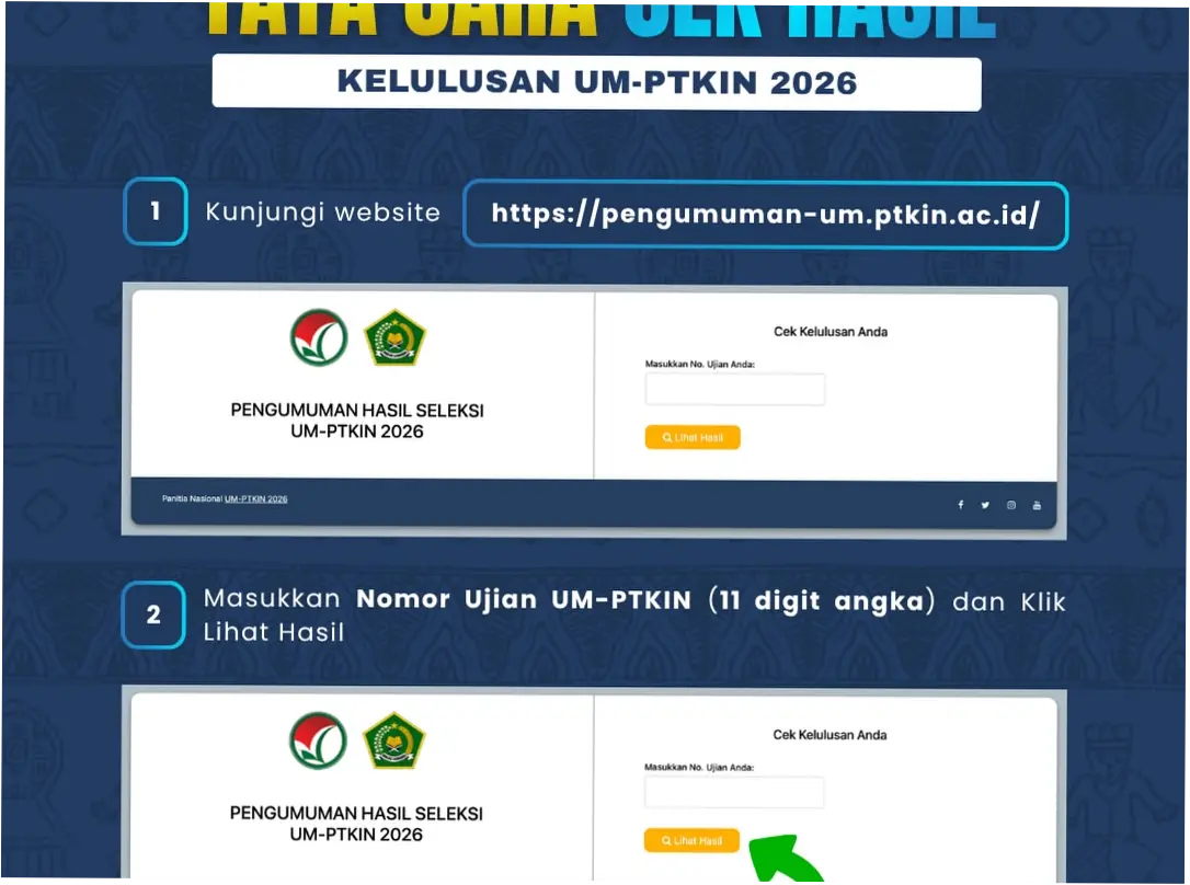 Pengumuman UM-PTKIN 2026: Informasi Terbaru dan Langkah Selanjutnya