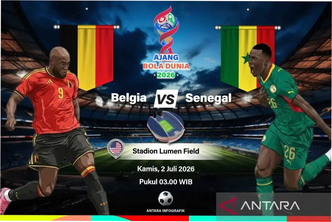 Pertandingan Belgia vs Senegal di Piala Dunia 2026: Theate Pemain Kunci