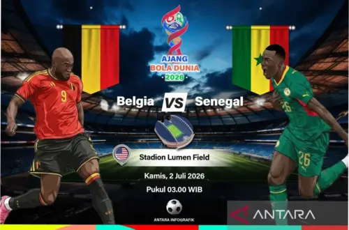 Pertandingan Belgia vs Senegal di Piala Dunia 2026: Theate Pemain Kunci
